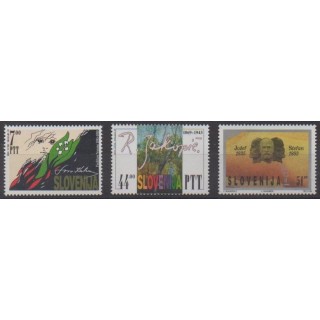 Buy this set of stamps of Slovenia of the year 1993 (Nb 34/36).