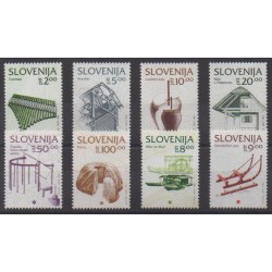 Slovénie - 1993 - No 49/54 et 63/64