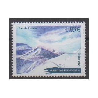 Acheter ce timbre d'Andorre français de l'année 2023 (Port de Cabus).