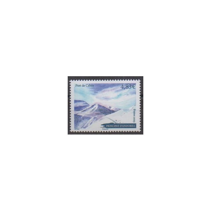 Buy this stamp of French Andorra of the year 2023 (Port de Cabus).