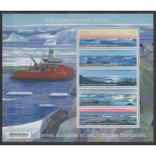 Acheter ce timbre des Terres Australes et Antarctiques Françaises de l'année 2023 (Paysages de Terre Adélie).
