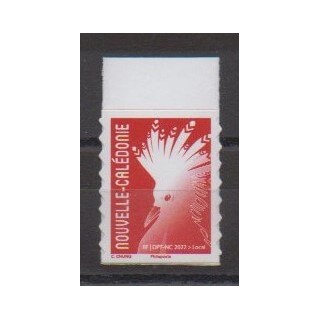 Buy this stamp of New Caledonia of the year 2022 (Cagou autoadhésif).