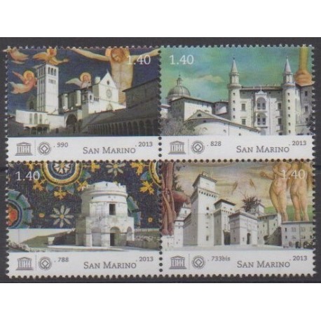 San Marino - 2013 - Nb 2360/2363 - Castles