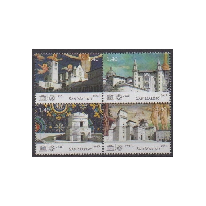 Buy this set of stamps of San Marino of the year 2013 (Nb 2360/2363).