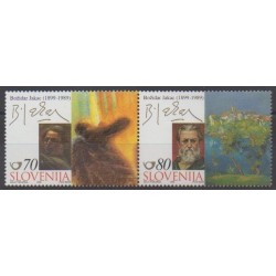 Slovenia - 1999 - Nb 245/246 - Paintings