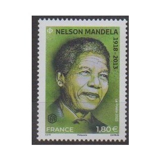 Acheter ce timbre de France de l'année 2023 (Nelson Mandela).