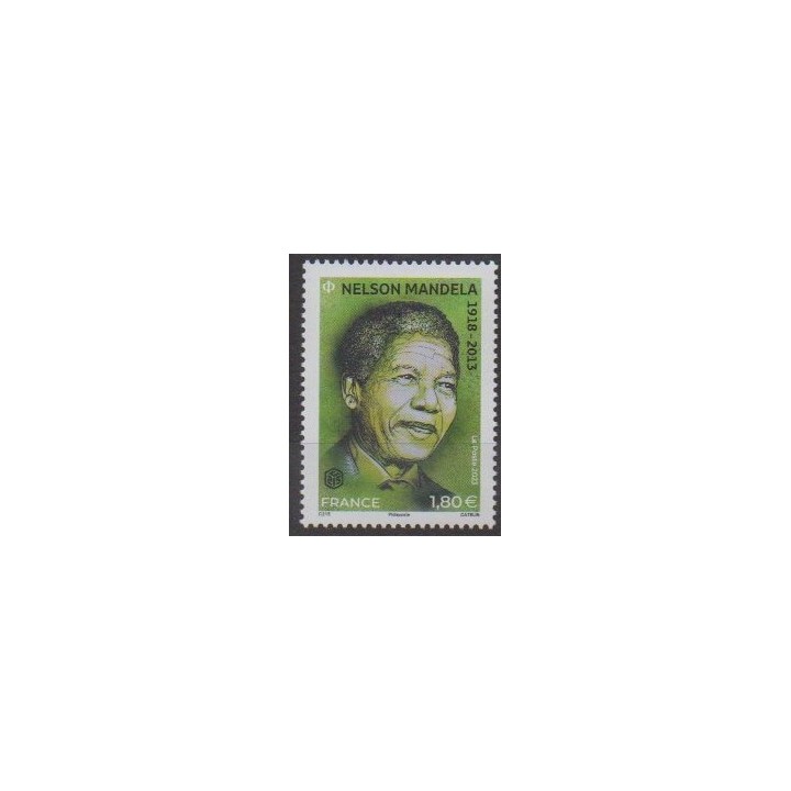 Buy this stamp of France of the year 2023 (Nelson Mandela).