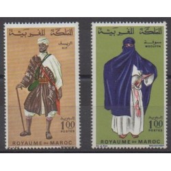 Maroc - 1968 - No 553/554 - Costumes