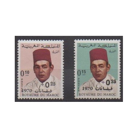 Maroc - 1970 - No 598/599