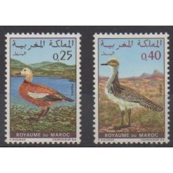 Morocco - 1970 - Nb 606/607 - Birds