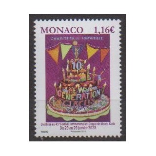Buy this stamp of Monaco of the year 2023 ().