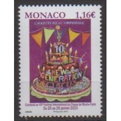 Monaco - 2023 - Nb 3367 - Circus or magic