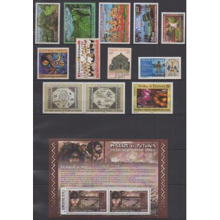 Acheter les timbres et le bloc-feuillet de Wallis et Futuna de l'année 2022 (No 953/965).