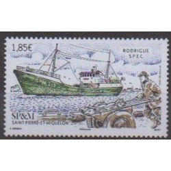 Saint-Pierre and Miquelon - 2023 - Rodrigue SPEC - Boats