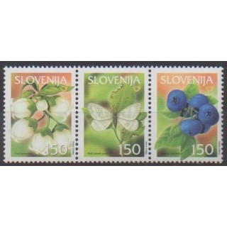 Acheter cette série de timbres de Slovénie de l'année 2002 (No 370/372).