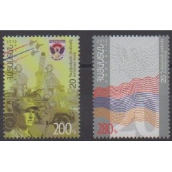 Arménie - 2012 - No 676/677 - Histoire militaire