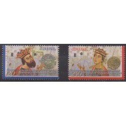 Arménie - 2013 - No 755/756 - Monnaies, billets ou médailles