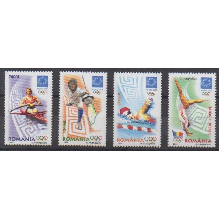 Acheter cette série de timbres de Roumanie de l'année 2004 (No 4905/4908).