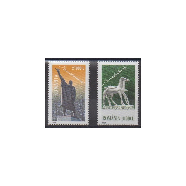 Acheter cette série de timbres de Roumanie de l'année 2004 (No 4916/4917).