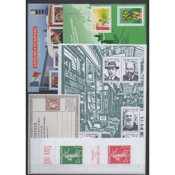 Buy the stamps of France of the year 2022 (Nb 5545/5642 - BF153 - C1530/C1531 - S182/S183 - PA92).