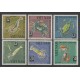 North Vietnam - 1965 - Nb 442/447 - sea life