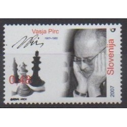 Slovenia - 2007 - Nb 580 - Chess