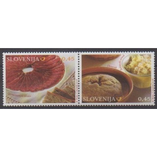 Buy this set of stamps of Slovenia of the year 2008 (Nb 629/630).