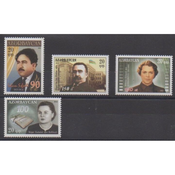Acheter cette série de timbres d'Azerbaïdjan de l'année 2013 (No 830/833).