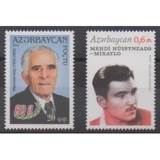 Acheter cette série de timbres d'Azerbaïdjan de l'année 2013 (No 855/856).