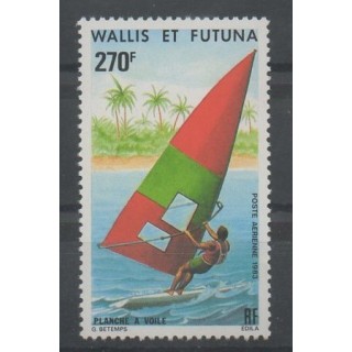 Timbres - Wallis et Futuna - Poste aérienne - 1983 - No PA 122 - sports divers