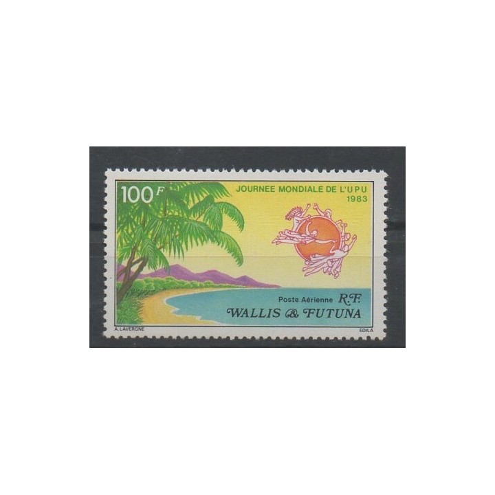 Stamps  - Wallis and Futuna - Airmail - 1983 - Nb PA 123