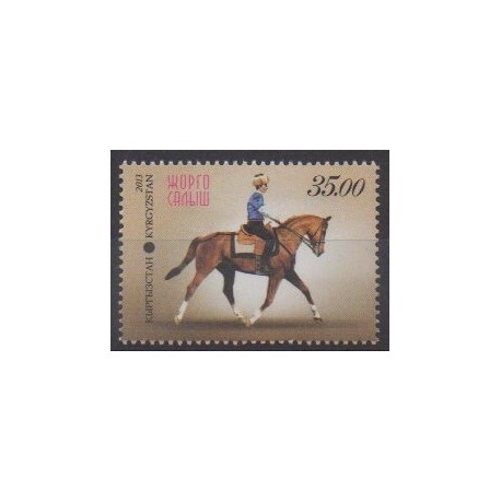 Kyrgyzstan - 2013 - Nb 615 - Horses