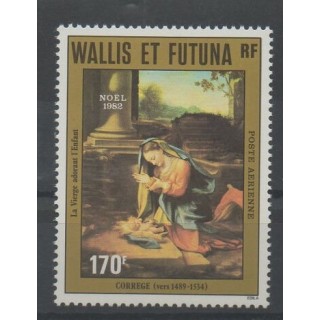 Timbres - Wallis et Futuna - Poste aérienne - 1982 - No PA 121 - peinture