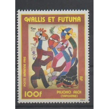 Wallis and Futuna - Airmail - 1982 - Nb PA 114 - various art