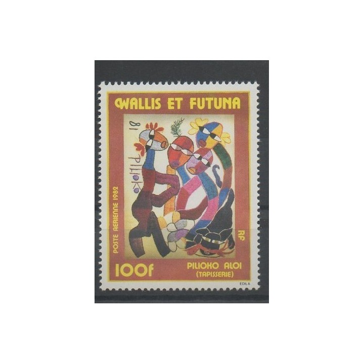 Stamps - Wallis and Futuna - Airmail - 1982 - Nb PA 114 - various art