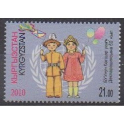 Kyrgyzstan - 2010 - Nb 498 - United Nations - Childhood