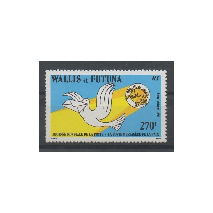Timbres - Wallis et Futuna - Poste aérienne - 1986 - No PA 153 - oiseaux