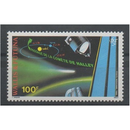 Wallis et Futuna - Poste aérienne - 1986 - No PA149 - astronomie
