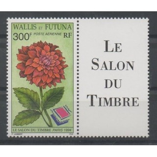 Timbres - Wallis et Futuna - Poste aérienne - 1994 - No PA 182 - fleurs