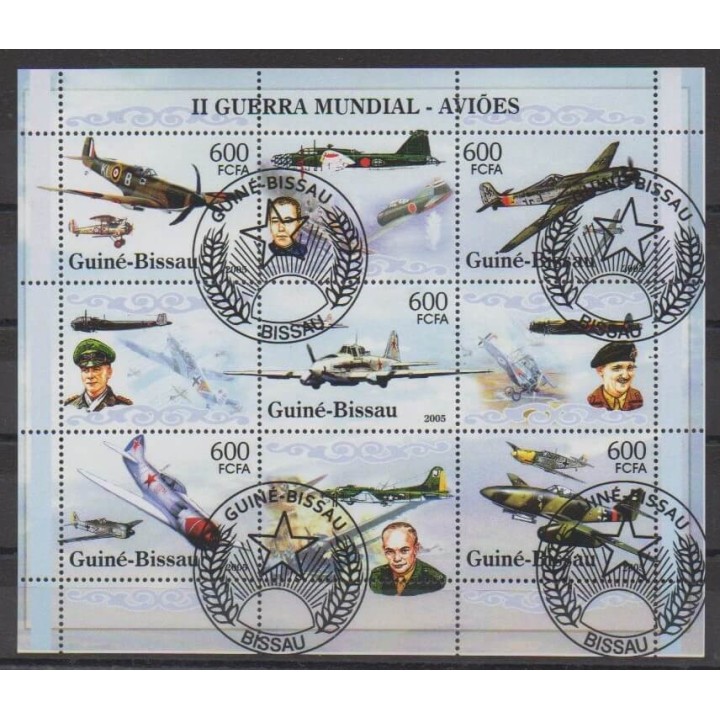 Buy this set of stamps of Guinea-Bissau of the year 2005 (Nb 2027/2031). - Used