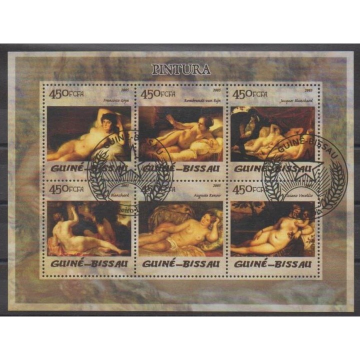 Acheter cette série de timbres de Guinée-Bissau de l'année 2005 (No 1786/1791). - Oblitéré