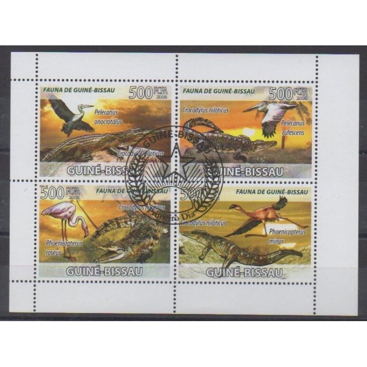 Buy this set of stamps of Guinea-Bissau of the year 2008 (Nb 2534/2537). - Used