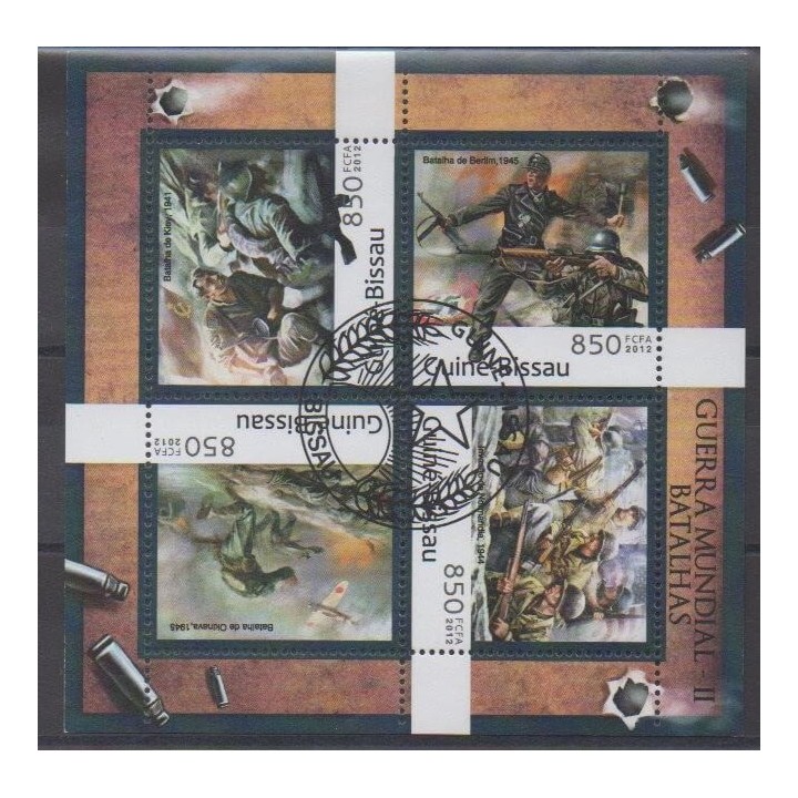 Buy this set of stamps of Guinea-Bissau of the year 2012 (Nb 4578/4581). - Used