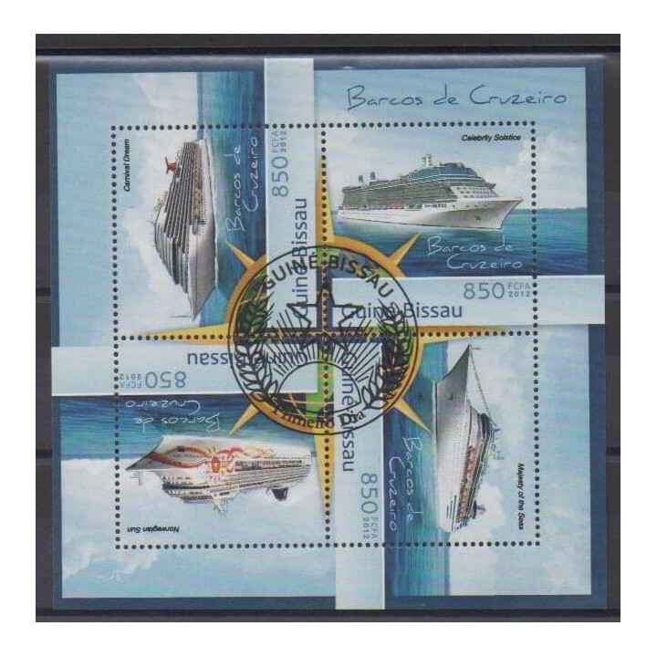 Acheter ces timbres de Guinée-Bissau de l'année 2012 (No 4614/4617). - Oblitéré