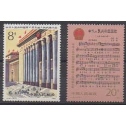 Chine - 1983 - No 2594/2595 - Musique