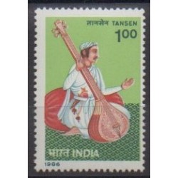 India - 1986 - Nb 887 - Music