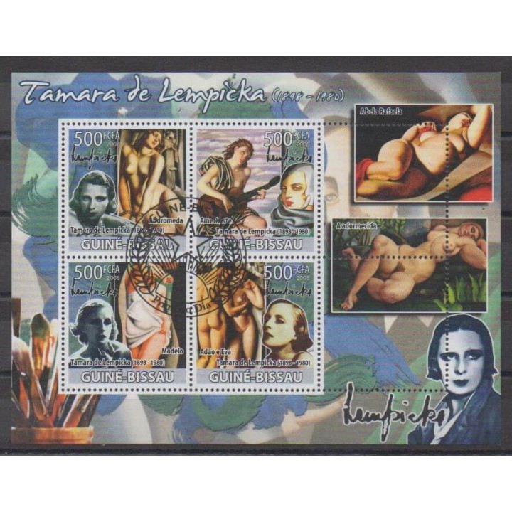 Acheter cette série de timbres de Guinée-Bissau de l'année 2008 (No 2618/2621). - Oblitéré