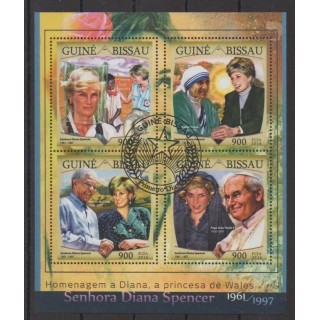 Buy this set of stamps of Guinea-Bissau of the year 2016 (Nb 6552/6555). - Used