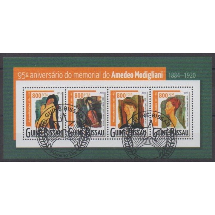 Buy this set of stamps of Guinea-Bissau of the year 2015 (Nb 5892/5895). - Used