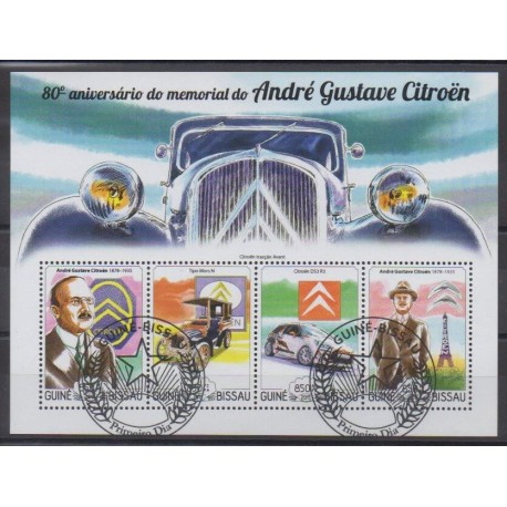 Guinea-Bissau - 2015 - Nb 5784/5787 - Cars - Used